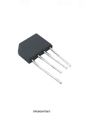 Диодный мост KBL406 4A 600V рядный