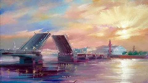 "С любовью к родному городу." Улицы, мосты и каналы Петербурга на картинах художника Бэгги Боем.