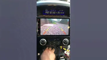 Камера переднего вида в Pajero 4