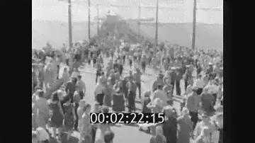 1965. Саратов. Открытие моста через Волгу